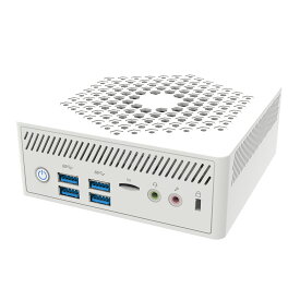 リンクスインターナショナル LN100W ミニPC メモリ8GB ストレージ256GB Intel N100搭載 ファンレス 小型デスクトップパソコン LN100W-8/256-W11Pro(N100)