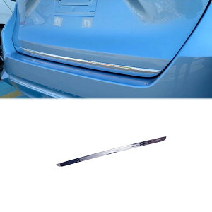 ホンダ フィットGR系 GR1/2/3/4/5/6/7/8型 2020.2〜に対応テールゲート ストライプ リム エンブレム アクセサリー モールトランクドア トリムステンレススチール