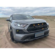 新品セール　トヨタ RAV4 50系　2019年- 　LED付き　フロントグリル グリル　フロントガーニッシュ　外装…