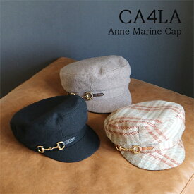 【CA4LA カシラ】ANNE マリンキャップ　帽子
