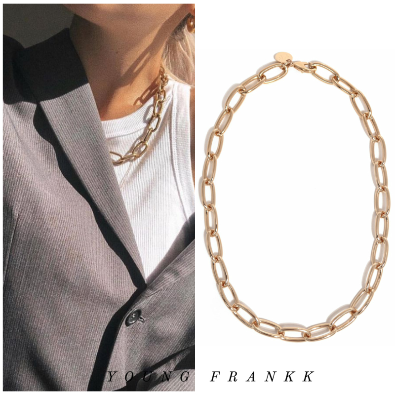 【YOUNG FRANKK ヤンフランク】CLASSIC CHAIN　ネックレス　ゴールド | CALIDA