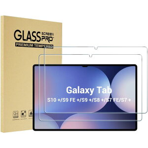Galaxy Tab S10+ /S9+ /S9 FE+ /S8+ /S7 FE /Tab S7 Plus 12.4�C���` �t���ی�t�B�����A�����K���X �X�N���[���v���e�N�^�[ �K�p�@��: Galaxy Tab S10+ (SM-X820) / S9+