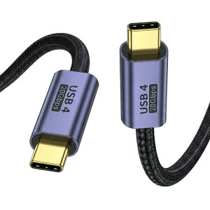 USB4 �P�[�u�� USB Type-C �P�[�u�� Thunderbolt 3�Ή� 20Gbps�����]�� PD�Ή� 100W�}���[�d 8K/60Hz�f���o�� �i�C�����҂�MacBook�ASurface�AGalaxy�APixel�AXperia�A���^�C�vc�@