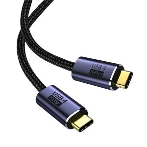 USB4 �P�[�u�� USB Type-C �P�[�u�� Thunderbolt 3�Ή� 20Gbps�����]�� PD�Ή� 100W�}���[�d 8K / 60Hz�f���o�� �i�C�����҂�MacBook�APad�ASurface�ASwitch�AXperia�AGalaxy