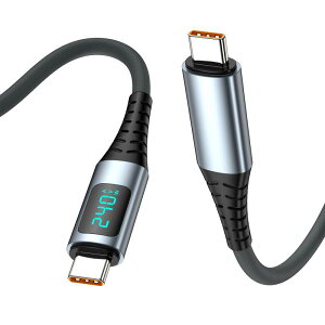 Type C USB3.2 �[�d�P�[�u��PD�}���[�d 240W USB3.2 �[�d�P�[�u�� 20Gbps���� 4K@60Hz�f���o��/USB3.1/3.0/2.0 �����]�� Mac Studio Macbook iPad mini Galaxy���̑�Ty
