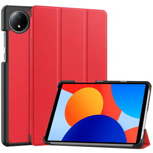 For Xiaomi Redmi Pad SE 4G 8.7�C���` �P�[�X �X�^���h�@�\�t�� �J���O�ܔ��^�X�^���h�P�[�X Xiaomi Redmi Pad SE 4G 8.7 �J�o�[ (���b�h)