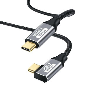 USB C �P�[�u�� Type-C �[�d L��PD�Ή� 100W�}���[�d/ USB 3.2 �W�� 10Gbps�f�[�^�]�� USB-C to USB-C �������[�d 4K/60Hz�f���o�� �����ϋv �i�C�����҂� �^�C�vC�Ή�