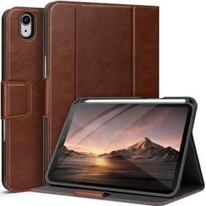 iPad Mini7 �P�[�X (A17 Pro, 2024, ��7����) iPad mini6 �P�[�X (2021, ��6����) 8.3�C���` Pencil�z���_�[�ƃ|�P�b�g�t�� ���p�x�X�^���h �}�O�l�b�g�J�� �I�[�g�X���[�v�Ή�
