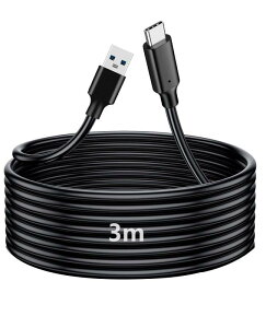 USB Type C �P�[�u�� USB A to USB C 3.2 3A/60W�}���[�d 10Gbps�����f�[�^�]�� ���ϋv �[�d�P�[�u�� for iPhone 16 / 15 /iPad Pro/MacBook/Galaxy/Xperia/���̑�