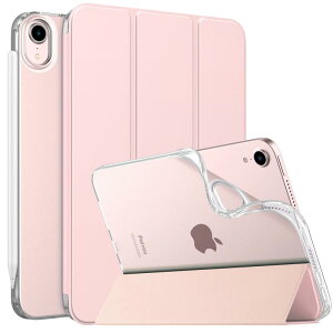 iPad Mini A17 Pro �P�[�X iPad Mini ��7/6���� �P�[�X 8.3�C���` 2024/2021 �ی�J�o�[ �X�^���h�P�[�X �I�[�g�X���[�v Pencil2/Pro�y�A�����O�[�d�ɑΉ� ����PU���U�[ �_��TPU ���n�}