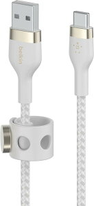 Belkin USB-A to USB-C �ґg�V���R���P�[�u�� iPad mini/iPad Pro/iPad Air/Galaxy/Android�X�}�[�g�t�H���Ή� �����ϋv USB-IF�F�� 1M �u���b�N BOOST CHARGE��Flex CA