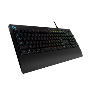 Logicool G ���W�N�[�� G �Q�[�~���O�L�[�{�[�h �L�� G213r �p�[�����X�g ���{��z�� �Ǝ���Mech-dome�X�C�b�` �L�[�{�[�h �É� LIGHTSYNC RGB �t�@�C�i���t�@���^�W�[XIV �������Ӌ@��
