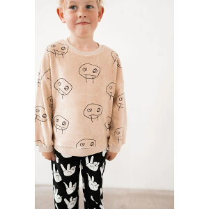AnotherFox xr[ gbvX FREDS FACE TERRY TOWEL KIDS SWEATSHIRT COq g[i[ Mtg v[g oYj xr[ LbY Ԃ 킢  COǂ ̎q j̎q q