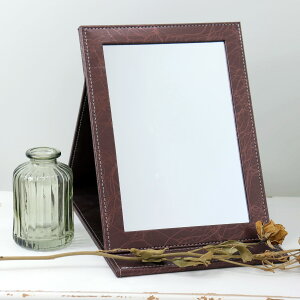 【楽天1位】卓上ミラー おしゃれ 大きい 見やすい 化粧鏡 折りたたみ式 スタンドミラー テーブルミラー メイクミラー 鏡 ミラー かがみ 卓上鏡 拡大 大きめ 置き鏡 化粧 メイク 大きい鏡 角