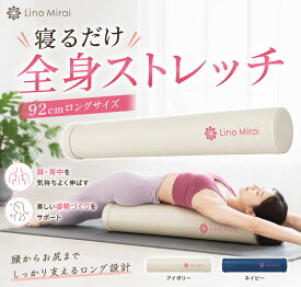エクササイズポール ヨガポール ストレッチ用ポール 92cm フォームローラー ハード カバー ストレッチ ポール 筋膜リリース ポール 体幹 ダイエット エクササイズ ヨガ 筋肉 ほぐす 骨盤矯正 ロング 硬め スリム エコノミー 解消