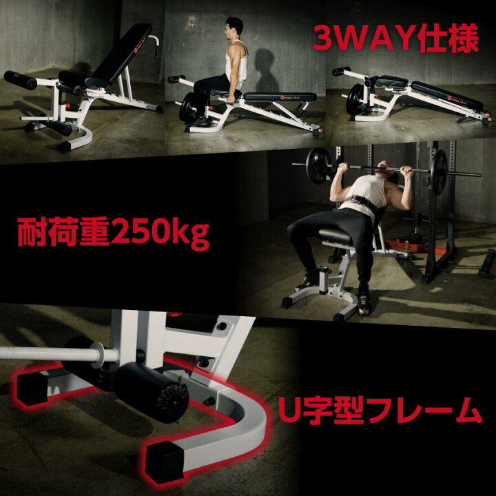 楽天市場】【レビュー特典あり】トレーニングベンチ 角度調整可 レッグ 