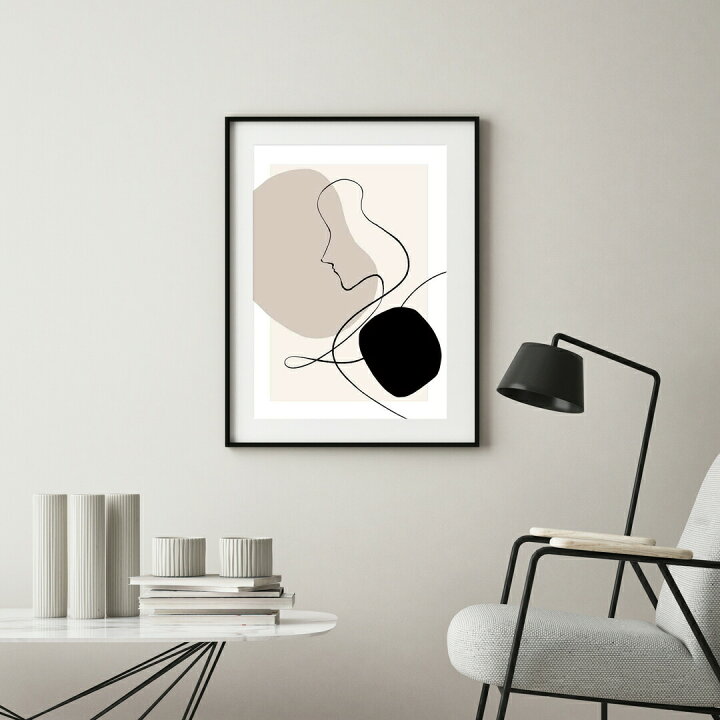 ポスター 日本製 高級紙 Linsl 高品質印刷 モダン 0166 おしゃれ アートポスター 北欧 韓国