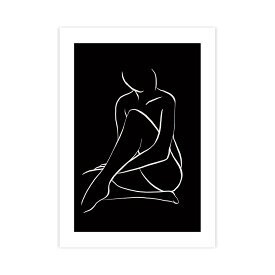 モダン アートポスター 選べるサイズ A4 A3 A2 A1 北欧 高品質印刷 LINSL / 0167 日本製 【 アートパネル アートボード 北欧モダン おしゃれ アート ポスター 韓国 インテリア 雑貨 玄関 寝室 壁掛け 抽象画 リンスル 】