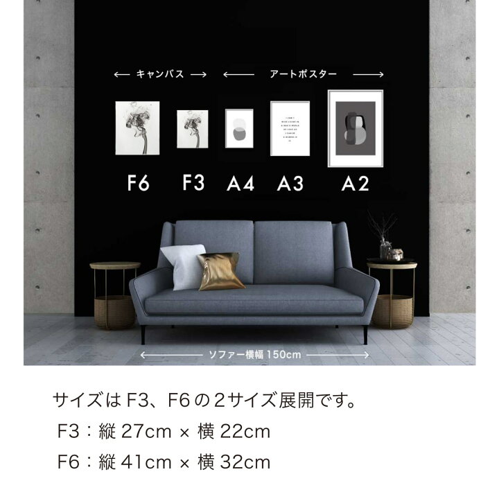 楽天市場】【半額】アートパネル 北欧 3枚組 F3 F6 高品質印刷  
