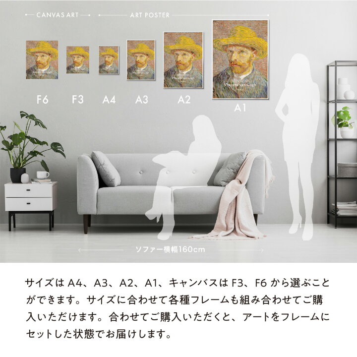 楽天市場】ポスター A4 A3 A2 A1 選べる サイズ 名画 マネ Edouard 