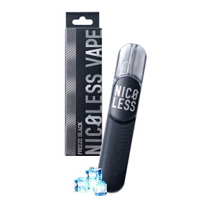 NICOLESS VAPE FREEZE BLACK jRX xCv t[YubN Iׂt[o[ g؂ jR`[ ^[[ dq^oR FREEZE BLACK 1{