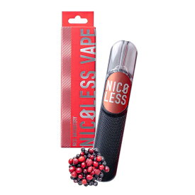 NICOLESS VAPE RED BERRY ニコレス ベイプ レッドベリー 選べるフレーバー 使い切り ニコチンゼロ タールゼロ 電子タバコ RED BERRY 1本