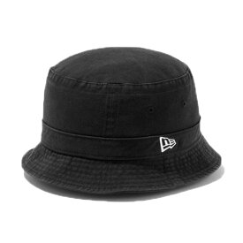 ニューエラ ハット newera バケットハット BUCKET-02 ウォッシュド コットン NEW ERA 帽子 バケット 深め メンズ レディース つば短い 帽子 綿 大きいサイズ 大きい xl 無地 黒 白 【楽ギフ_包装】