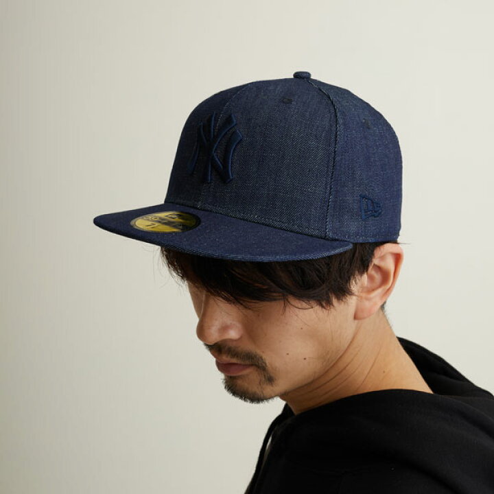 楽天市場】ニューエラ デニム キャップ 59FIFTY ニューヨーク 
