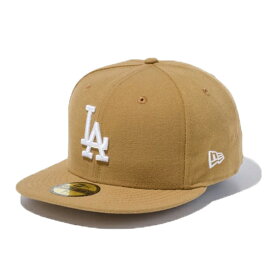 ニューエラ LA 59FIFTY キャップ la ロサンゼルス ドジャース 黒 ブラック 白 ホワイト ゴールド ブラック×ブラック グレー ウィート ベージュ MLB newera 帽子 大谷翔平 ドジャーズ