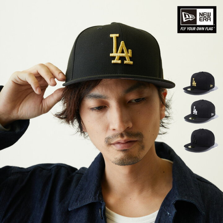 楽天市場】ニューエラ LA 59FIFTY キャップ la ロサンゼルス 