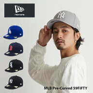 ニューエラ MLB プレカーブ キャップ グレー ヤンキース ドジャース パドレス ホワイトソックス レッドソ…