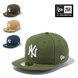 ニューエラ キャップ 59FIFTY ヤンキース 茶 ブラウン ベージュ グリーン 緑 帽子 MLB