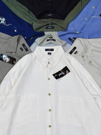 Dead stock 90's phiz Regular collar L/S Silk Shirt フィズ シルクシャツ