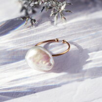 楽天市場】バロックパールリングの通販 