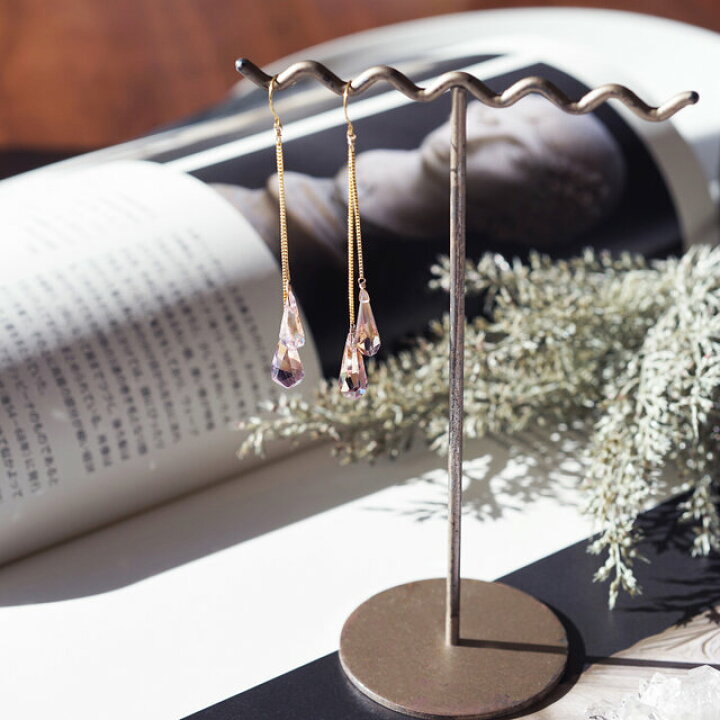 楽天市場】14KGFアメトリンのラフカットドロップによる少し長めの  