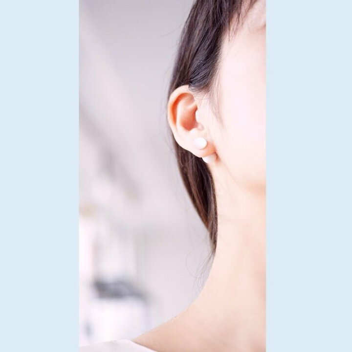 楽天市場】ピンクシェル×水晶とパールキャッチピアス ～astre 14KGF 
