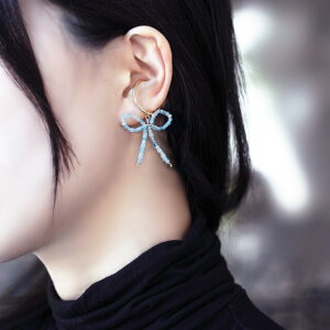 14KGF�A�N�A�}�����̃��{���C���[�J�t�@�`Aquamarine ribbon�C���[�J�t �Е��̔� �V�R�� �X�g�[�� ����� �V���v�� �W���G���[ ��̓� �a���� �S�[���h �M�� ���M�� �A�N�Z�T���[ �v���[���g �M�t