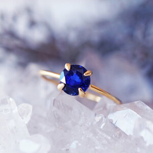 嗱IVZeBbNu[Tt@CÄꗱO@`Synsetic Sapphire 18KGP VZeBbNu[Tt@CA O VR WG[ [h ANZT[ zCgf[ ̓ Vv 