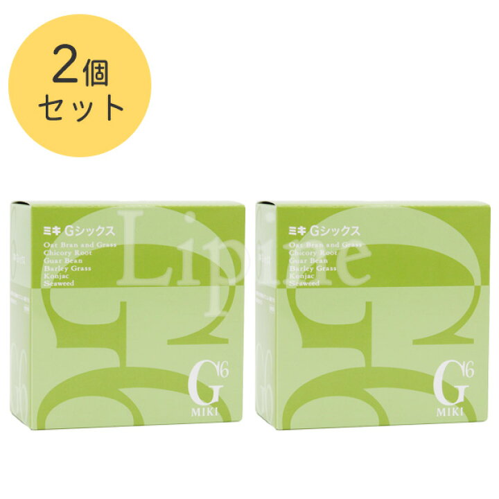 楽天市場】【2個セット】三基商事 ミキGシックス 138g（4.6g×30包 