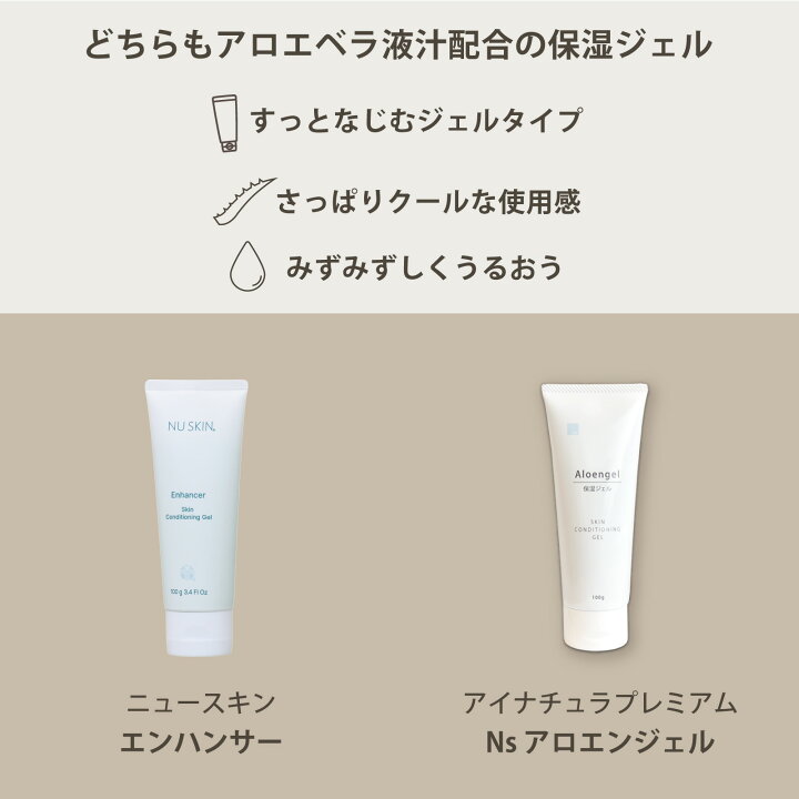 楽天市場】【スキンジェル セット】ニュースキン エンハンサー100g と 