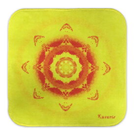 【レビューで最大10%OFFクーポン】クスリエ ミニタオル 輪宝