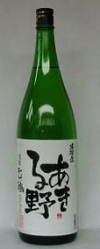 中村酒造　「千代鶴　上撰　本醸造　あきる野」　1800ml