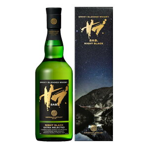��ߎ� �O�Y�ۏ�����SAB. NIGHT BLACK 46% 700ml�T�u �i�C�g�u���b�N �����g�O���[��SABUROMARU Distillery
