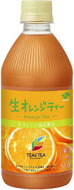【送料無料】伊藤園 TEAs'TEA New Authentic 生オレンジティー 500ml×24本