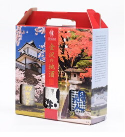 【送料無料】日本酒 石川県 福光屋金沢の地酒 300ml×3本セット BOX【6セット入り】【北海道・東北・四国・九州・北海道・東北・四国・九州・沖縄県は必ず送料がかかります】