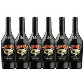 【送料無料】【ディアジオ ジャパン】DIAGEOベイリーズ オリジナル アイリッシュクリーム 700ml 6本リキュール 洋酒 バニラ カクテル ウイスキー
