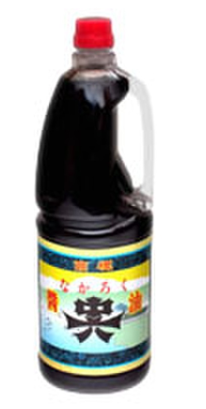  富山県 中六醸造元 甘口醤油 ペット 1800ml 1.8L×6本 新湊 魚に合う醤油 なかろく