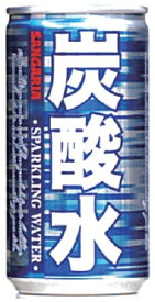 【送料無料】サンガリア 炭酸水 185ml×90本/3ケース