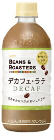 【送料無料】UCC 上島珈琲 BEANS ＆ ROASTERS デカフェ・ラテ 500ml×24本