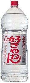 4/24日20時～25日限定P3倍 【あす楽】 【送料無料】宮崎本店 キッコーミヤ焼酎 キンミヤ 金宮 好きやねんペット 20度 4000ml 4L×1ケース/4本【北海道・沖縄県・東北・四国・九州地方は必ず送料がかかります】